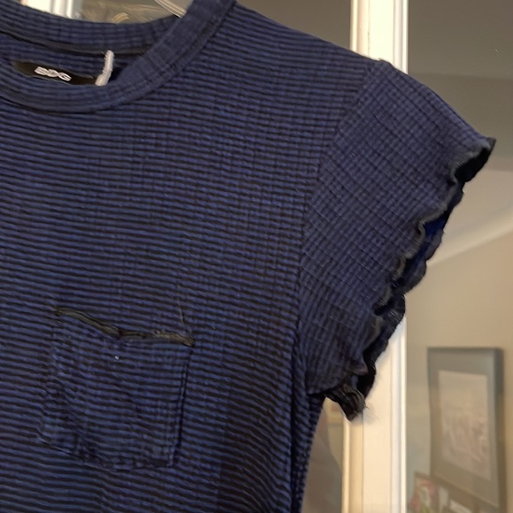 BDG | T Shirt Dress. XS. Navy and Black. - Picture 5 of 5
